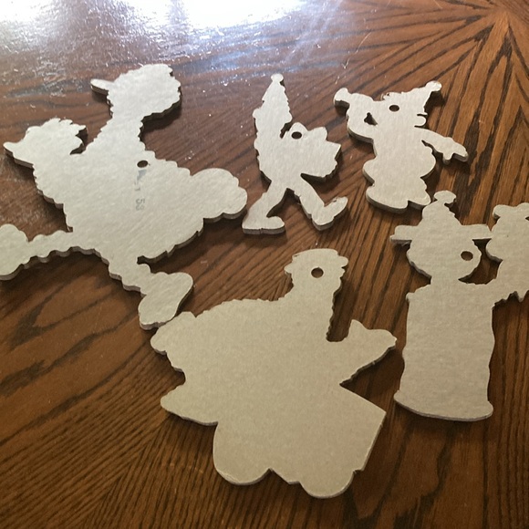 Vintage Sesame Street birthday wall art five piece set - Picture 7 of 7